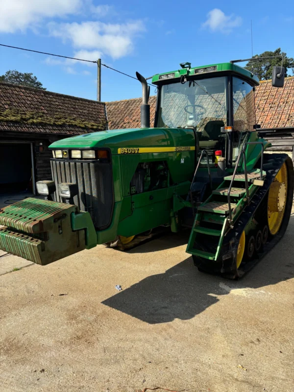 JOHN-DEERE-8400-T-CRAWLER-VINTAGE-RARE-COLLECTABLE-ABSOLUTE-STUNNING-EXAMPLE!